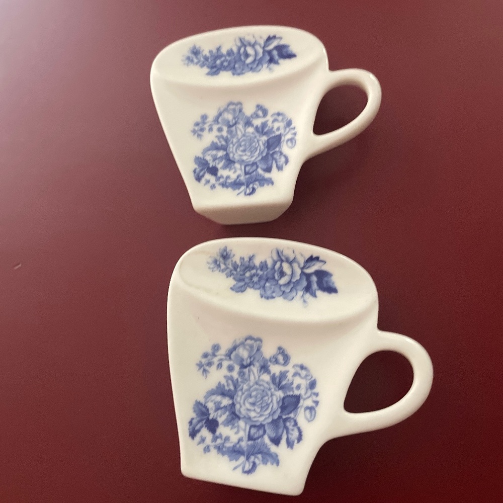 vintage spade tea bag holder